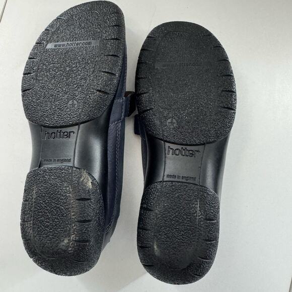 Hotter Comfort Concept Women's Shoes Size 7 Blue UK 5 Made England - Picture 5 of 9